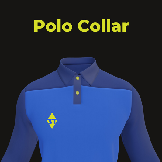 9. Long Sleeve Polo Collar