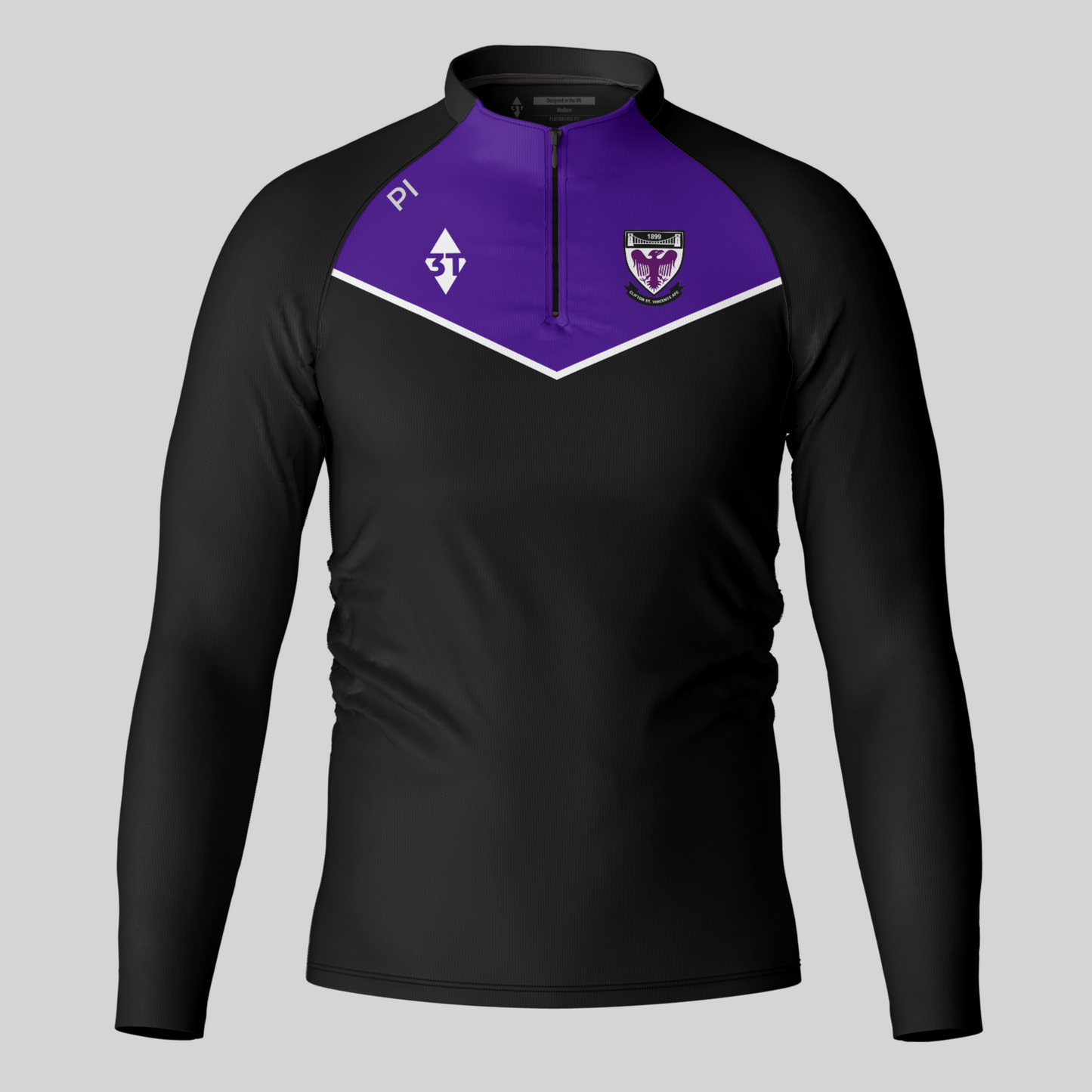 CSV 1/4 Zip Tracksuit Top