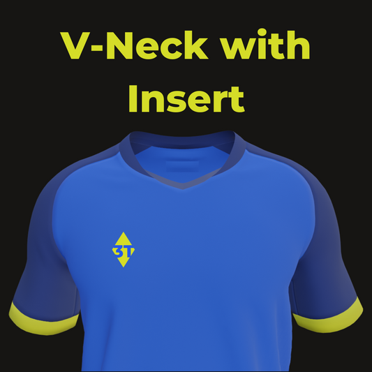 6. Short Sleeve V-Neck Insert
