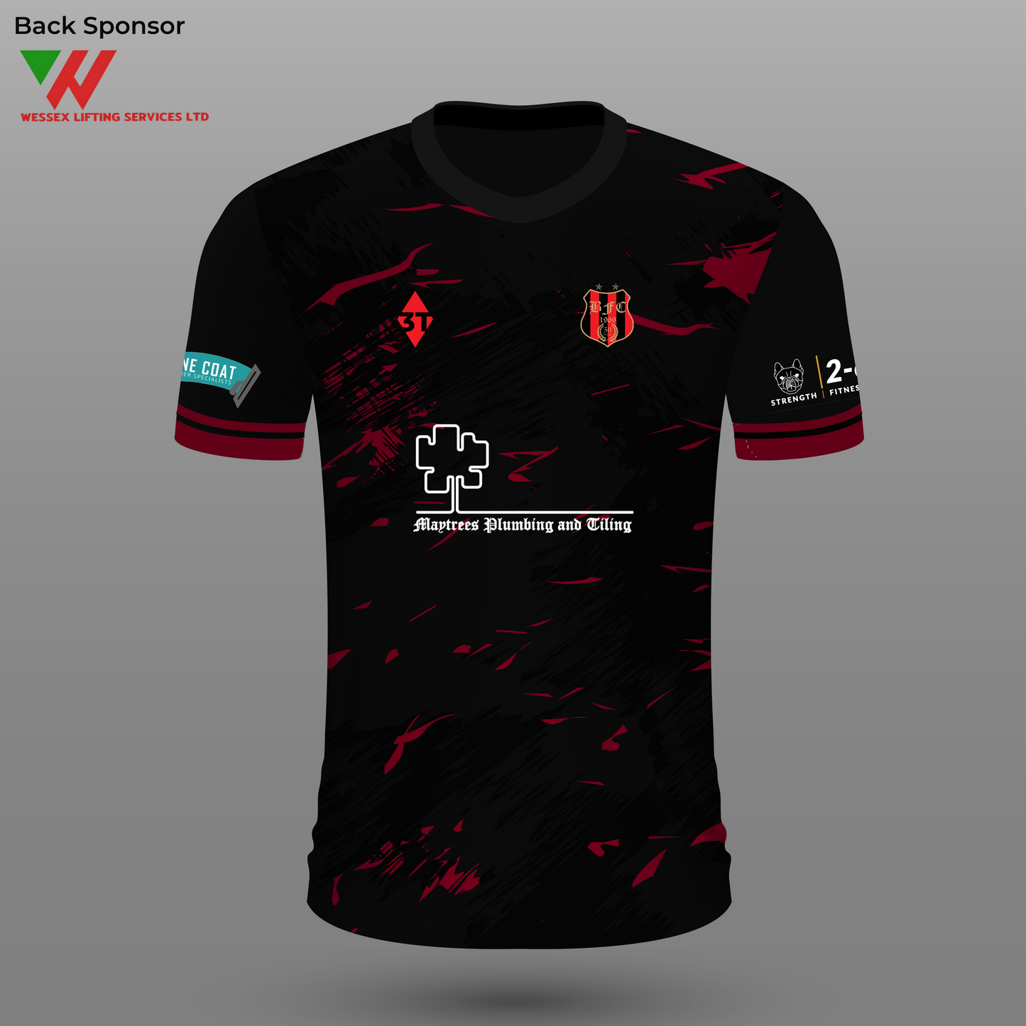 Mens Berrow F.C 25/26 Club T-Shirt